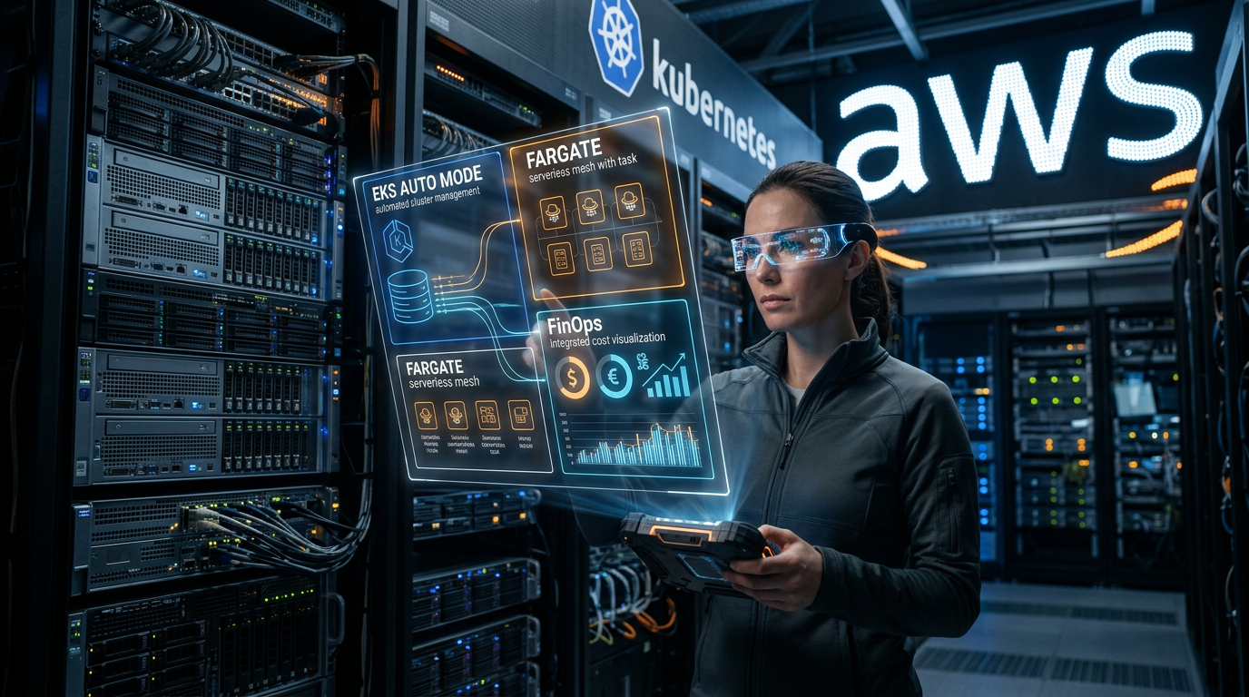 Kubernetes na AWS em 2026: EKS Auto Mode, Fargate e FinOps na Prática | EuNerd