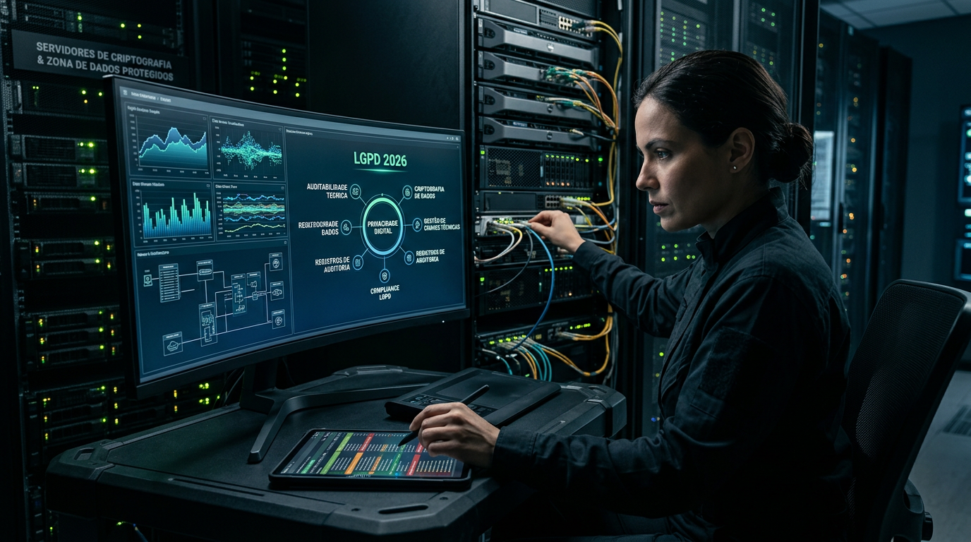 LGPD 2026: Como Implementar Privacidade Digital Técnica e Auditável em Ambientes | EuNerd