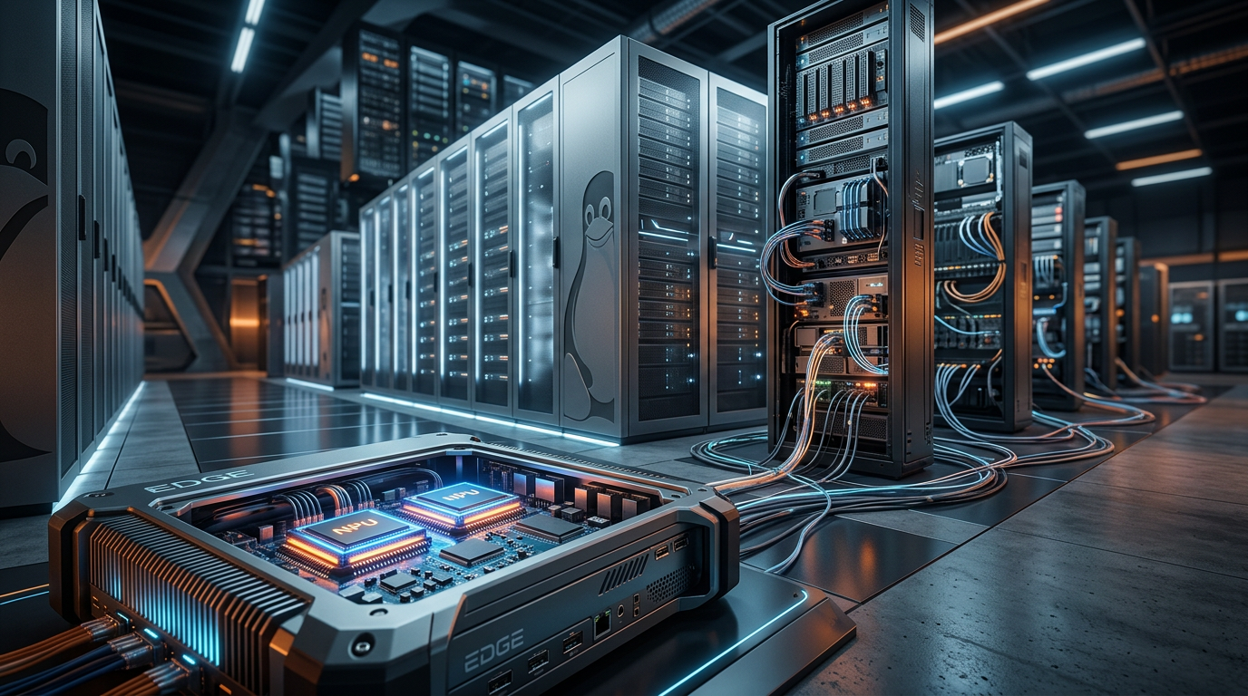 Linux em 2026: Kernel 6.13, IA no Edge e o Novo Padrão das Distros Enterprise | EuNerd