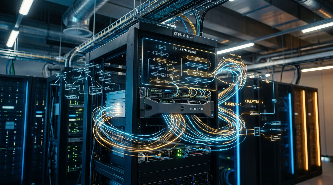 Linux 6.9+ e eBPF em 2026: Hardening e Observabilidade Avançada na Prática | EuNerd