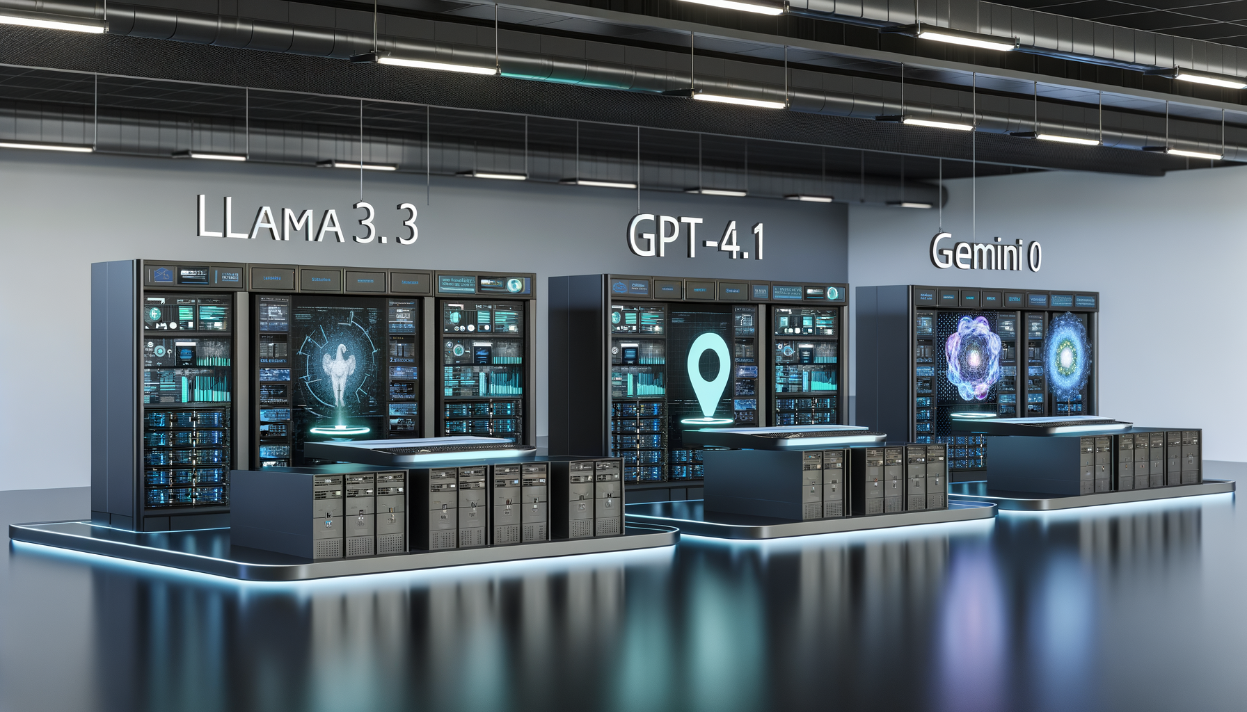 Llama 3.3 vs GPT-4.1 vs Gemini 2.0: qual IA enterprise realmente vale a pena em 2026 | EuNerd