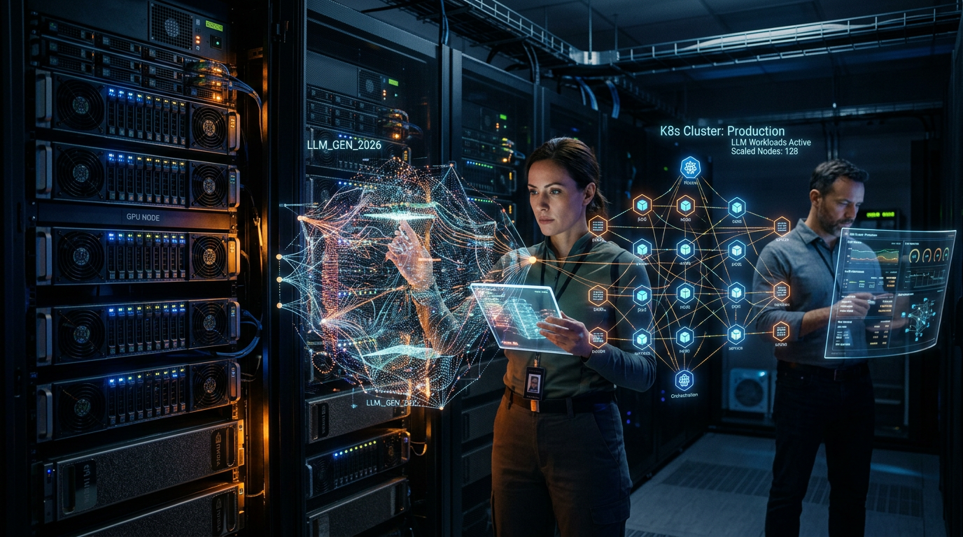 MLOps com Kubernetes e LLMs em 2026: o que realmente funciona em produção | EuNerd