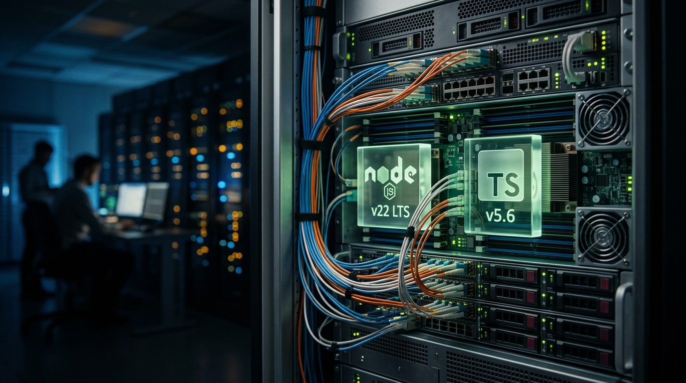 Node.js 22 LTS + TypeScript 5.6: Stack Padrão de Backend em 2026 | EuNerd