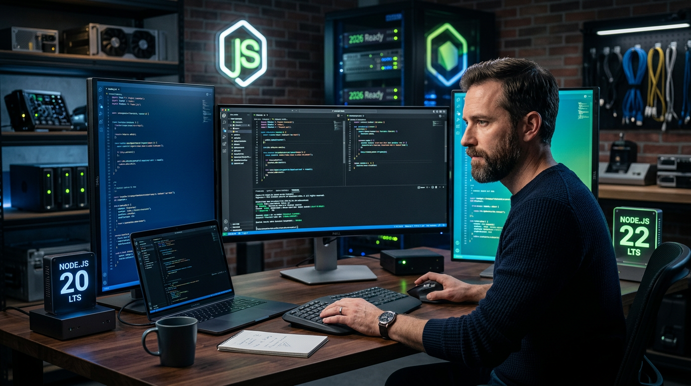 Node.js 22 LTS vs 20: Qual Versão Escolher em 2026 para Produção? | EuNerd