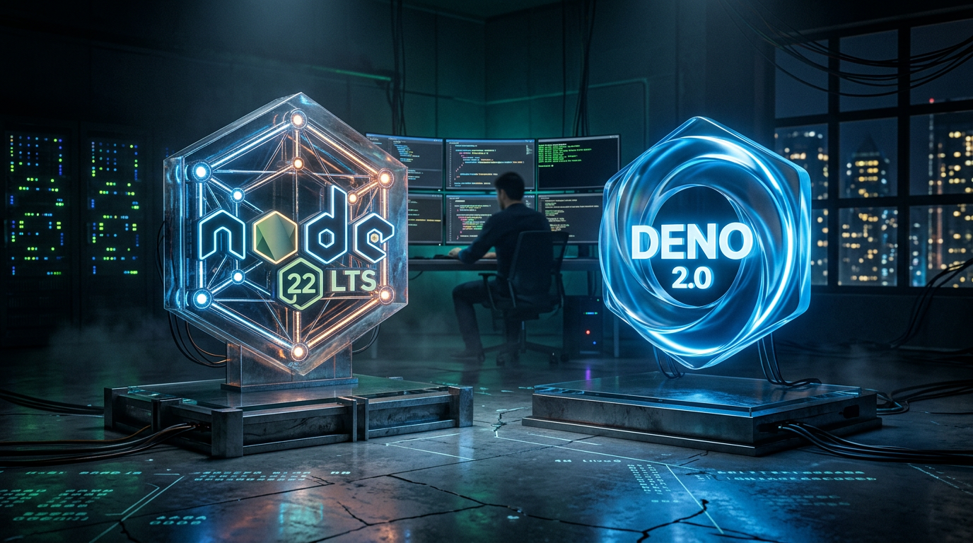 Node.js 22 LTS vs Deno 2: qual runtime dominar em 2026? | EuNerd