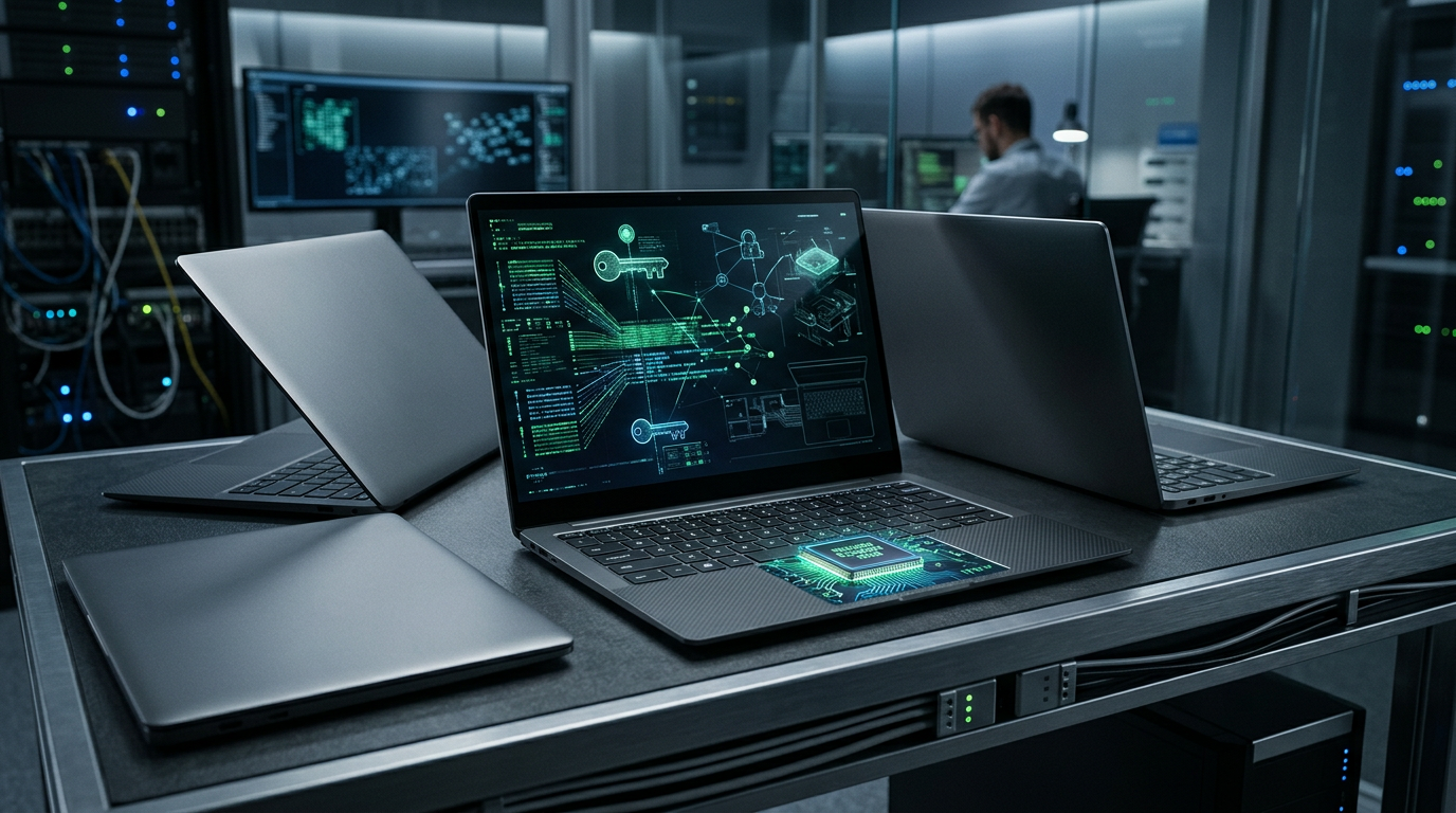Notebook corporativo em 2026: como padronizar, blindar e automatizar do zero | EuNerd