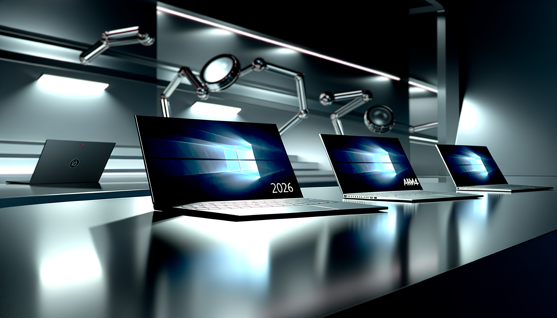 Notebooks 2026 com AI PC, ARM64 e Windows 12 no ambiente corporativo