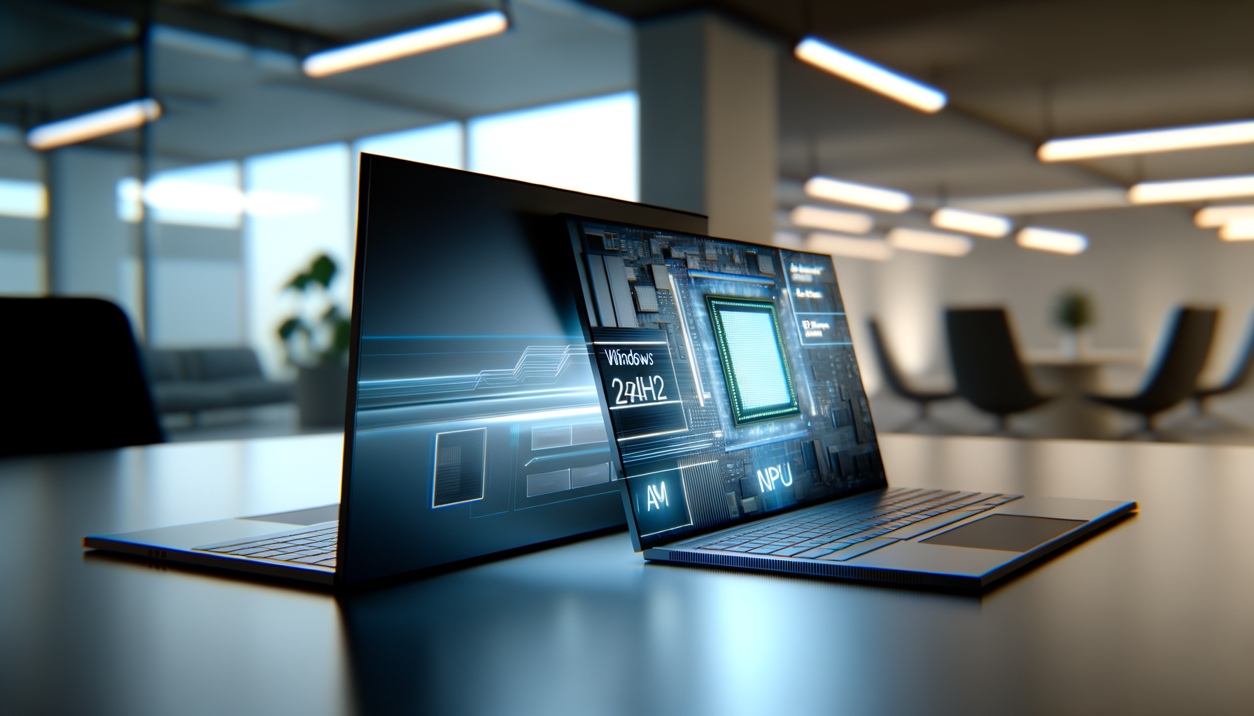 Notebooks com IA em 2026: ARM, NPU e Windows 11 24H2 redefinem o padrão corporat | EuNerd
