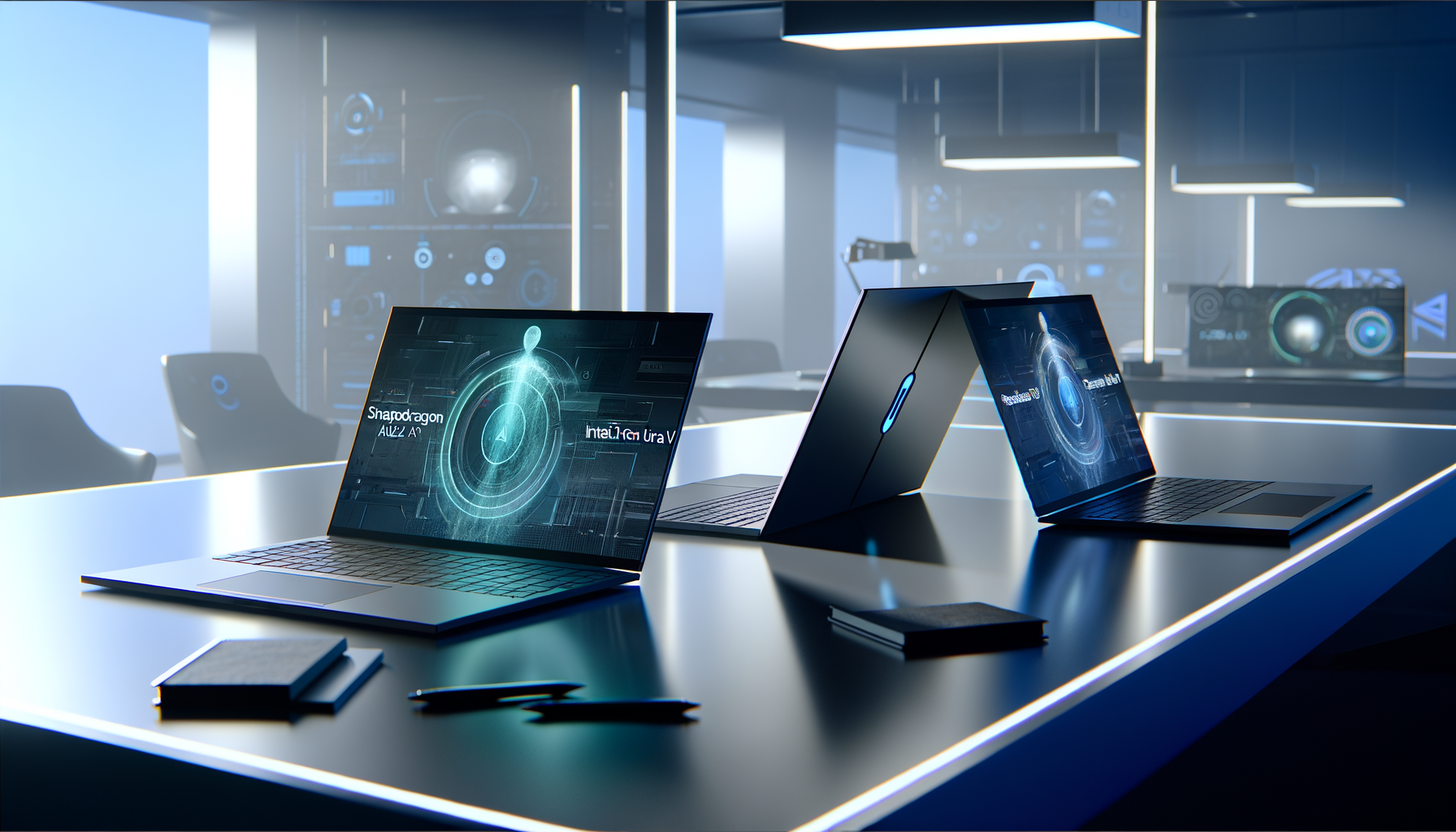 Notebooks com IA em 2026: Snapdragon X, Intel Core Ultra 200V e Ryzen AI 300 red | EuNerd