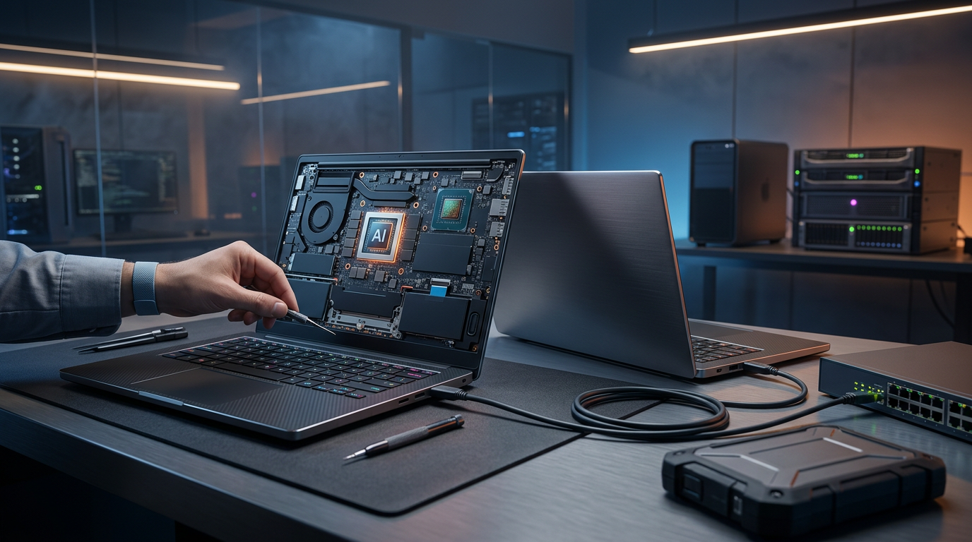 Notebooks com IA Local em 2026: Como Padronizar, Gerenciar e Extrair Performance | EuNerd