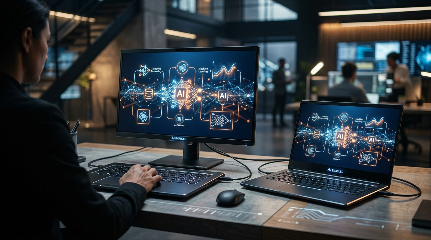Notebooks e Workstations com IA em 2026: o novo padrão que define sua empregabil | EuNerd
