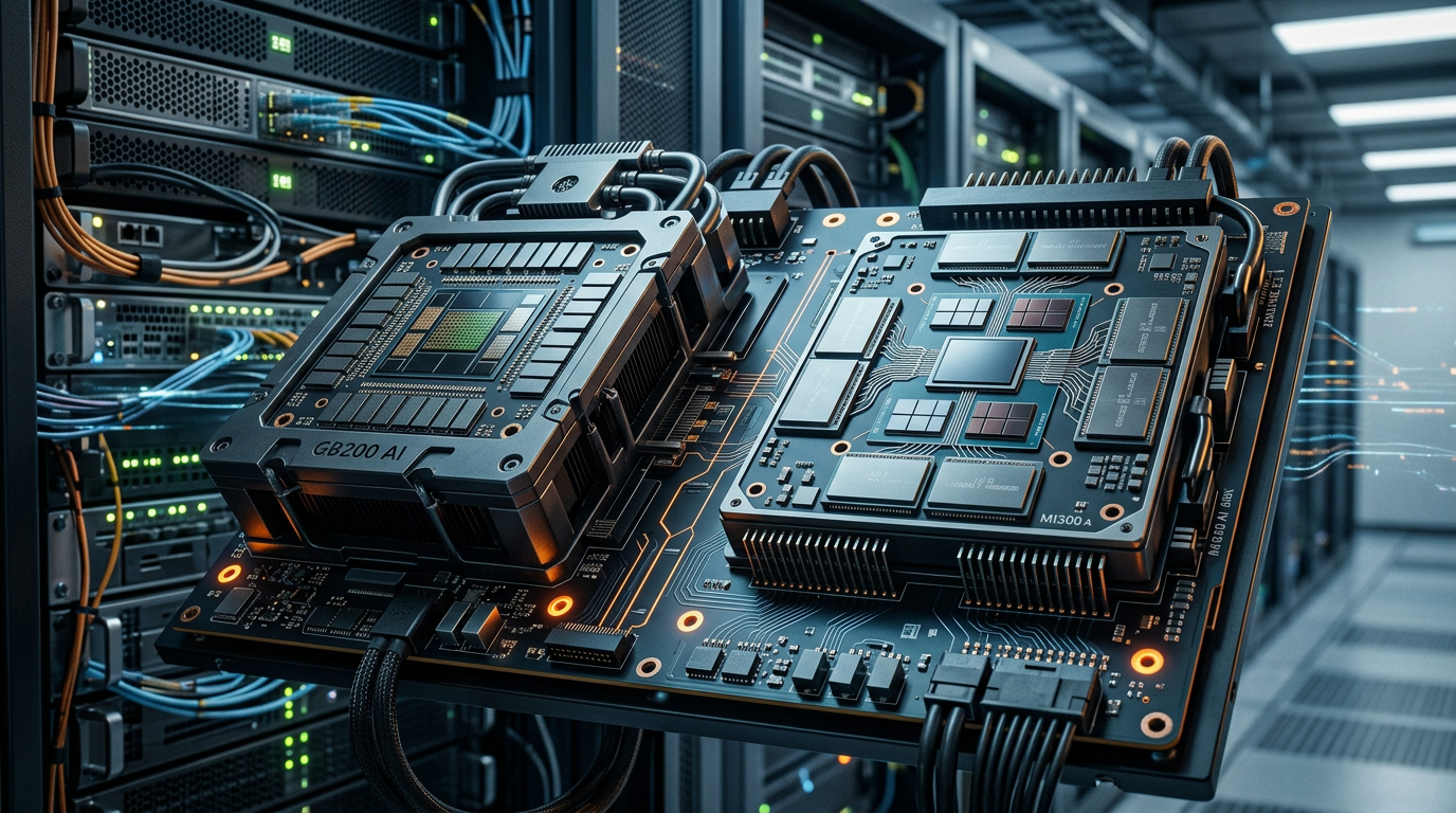 NVIDIA Blackwell B200 vs AMD MI300X: qual GPU domina IA e data centers em 2026? | EuNerd