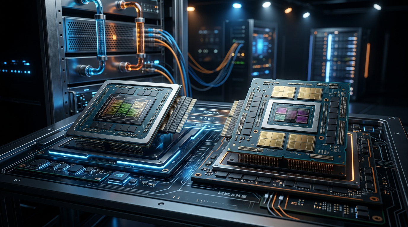 NVIDIA Blackwell B200 vs AMD MI300X: qual GPU domina IA e HPC em 2026? | EuNerd