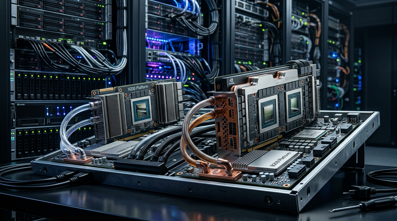 NVIDIA Blackwell B200 vs H200: Benchmarks Reais e Impacto em Data Centers em 2026 | EuNerd