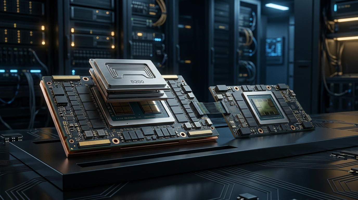 NVIDIA Blackwell B200 vs H200: qual GPU de IA escolher em 2026? | EuNerd
