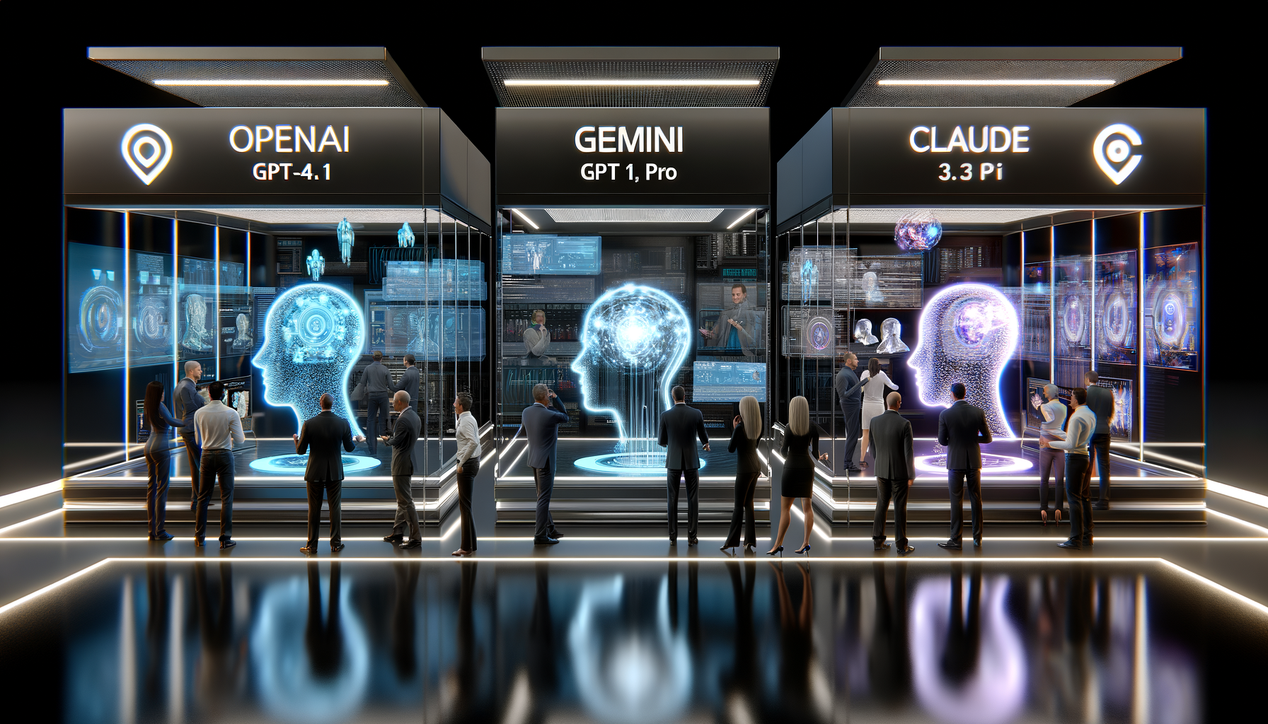 OpenAI GPT-4.1 vs Gemini 1.5 Pro vs Claude 3.5: qual stack de IA domina 2026? | EuNerd
