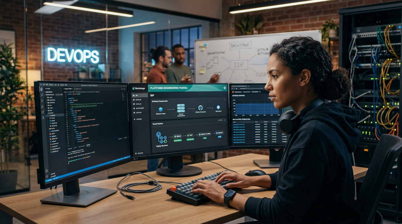 Plataforma Engineering com Backstage e GitHub Actions em 2026: implemente um IDP | EuNerd