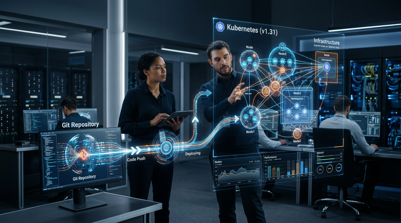 Platform Engineering com GitOps e Kubernetes 1.31: como estruturar um DevOps esc | EuNerd