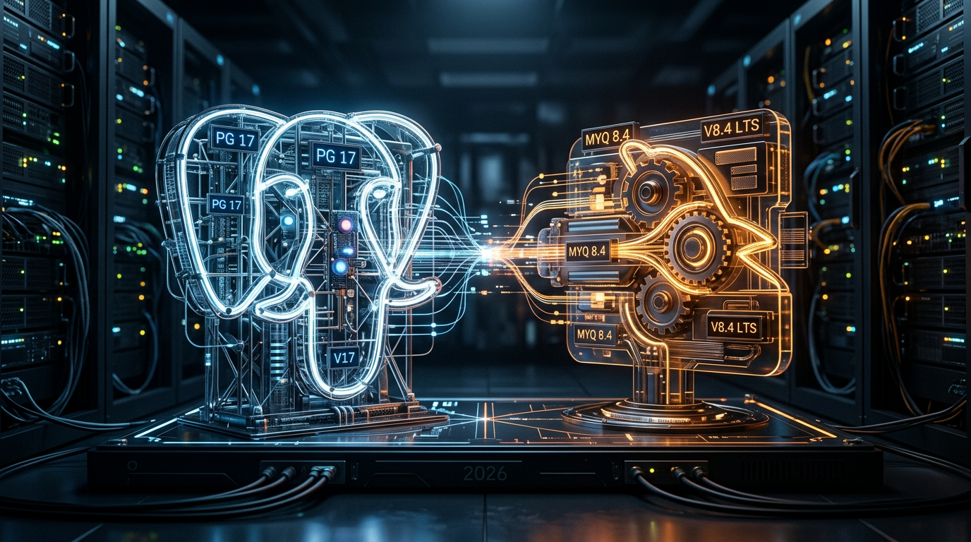 PostgreSQL 17 vs MySQL 8.4 LTS em 2026: Qual Banco Entrega Mais Performance Real | EuNerd