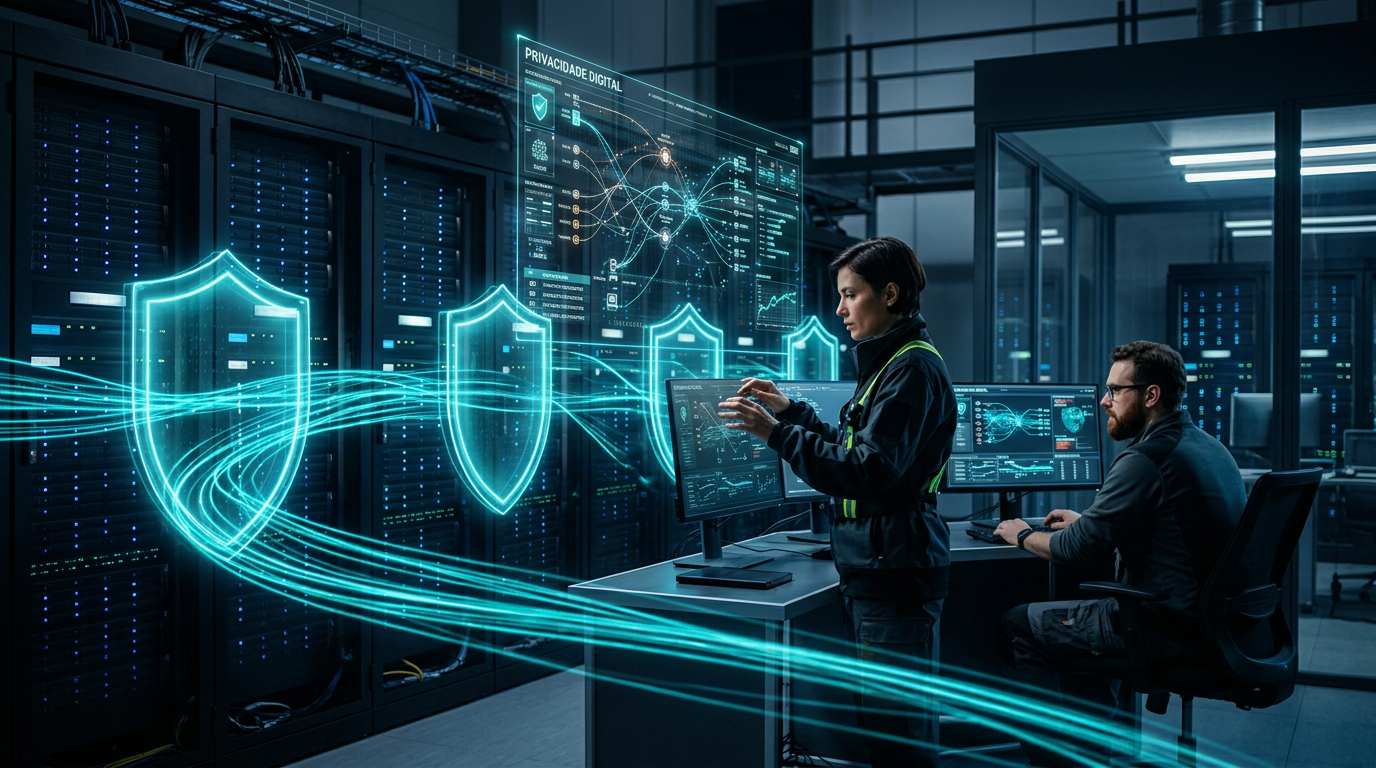 Privacidade Digital em 2026: O Novo Campo de Batalha da Infraestrutura de TI | EuNerd
