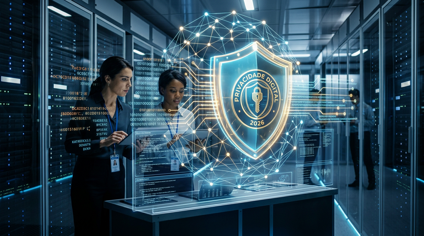 Privacidade Digital em 2026: LGPD, IA e o Novo Campo de Batalha para Times de TI | EuNerd