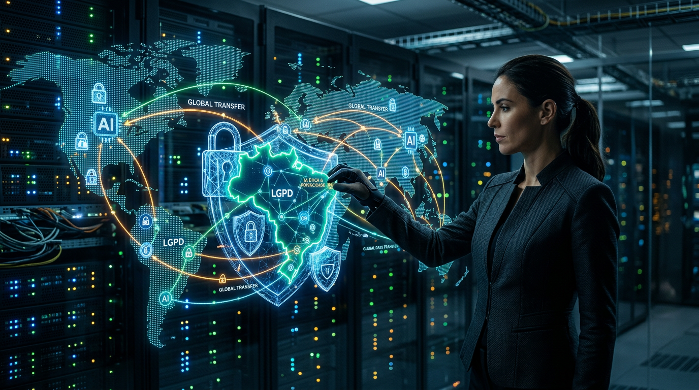 Privacidade Digital 2026: Como Adequar Infraestrutura à LGPD, IA e Transferência | EuNerd