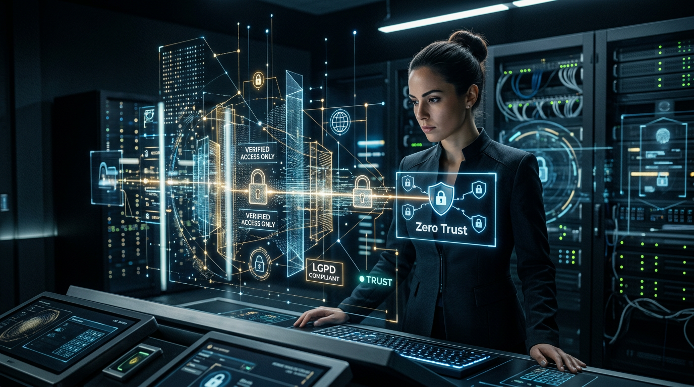 Privacidade Digital 2026: Como Implementar Zero Trust e Conformidade LGPD na Prá | EuNerd