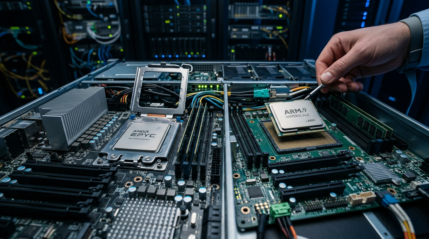 Processadores 2026: Como Extrair Máximo Desempenho em Servidores x86 e ARM | EuNerd