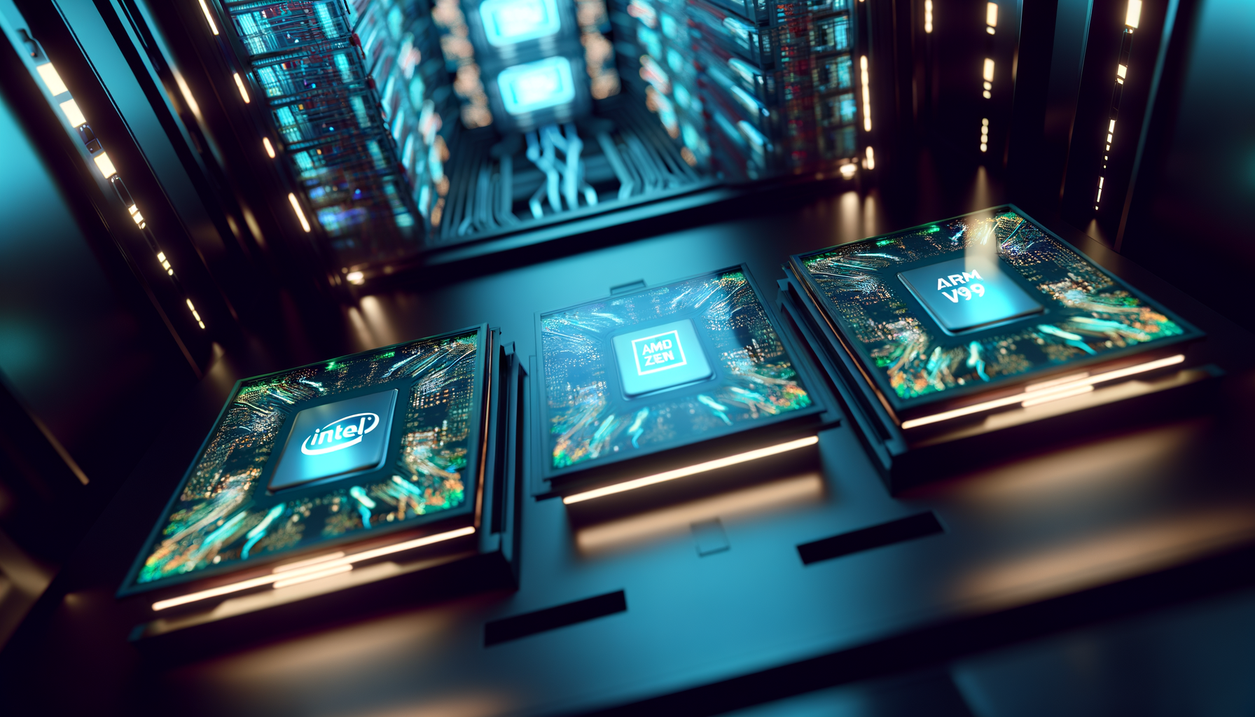 Processadores 2026: o que muda com Intel 18A, AMD Zen 5 e ARM v9 nos data center | EuNerd