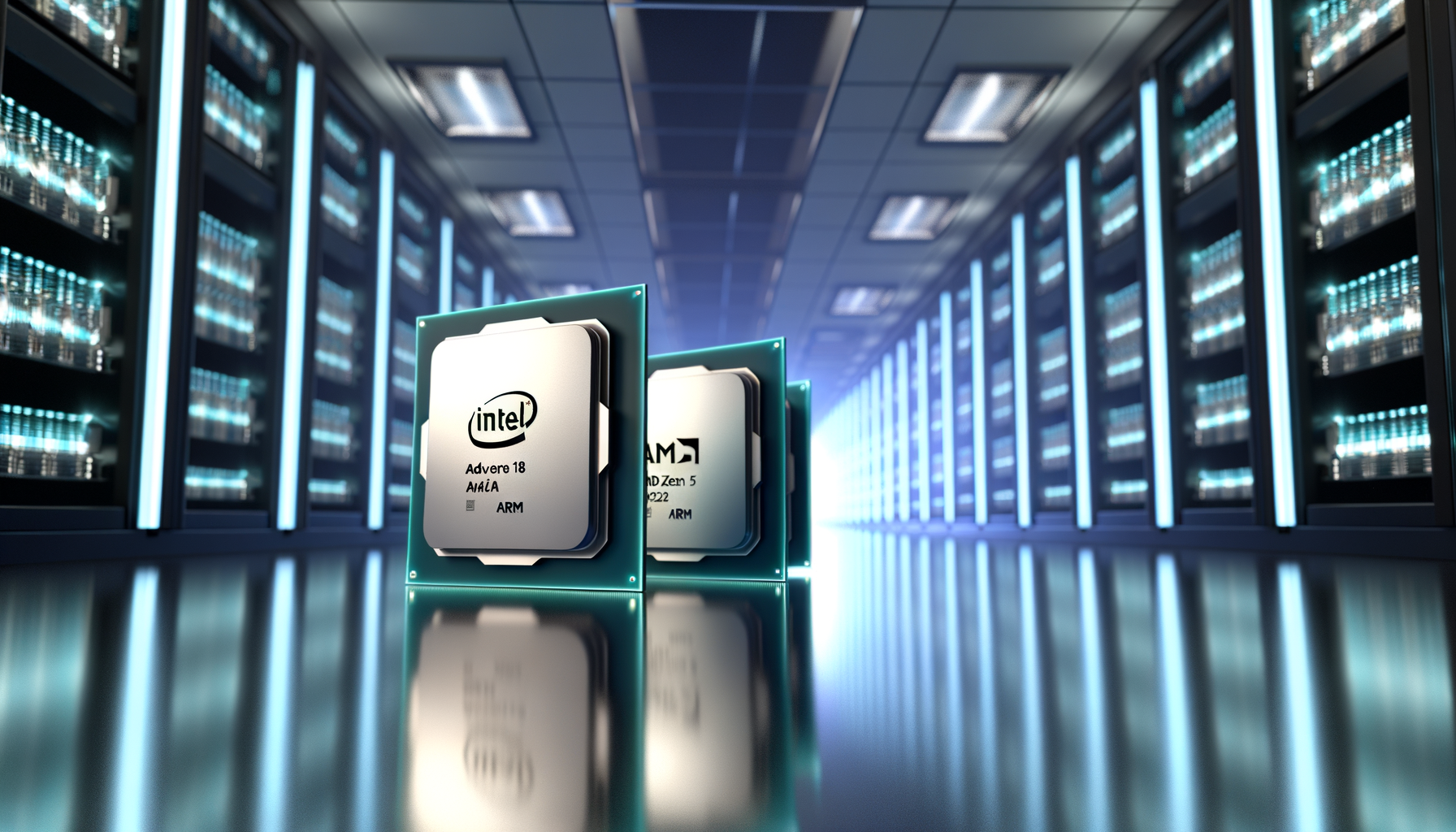 Processadores em 2026: Intel 18A, AMD Zen 5 e Arm redefinem o jogo nos data cent | EuNerd