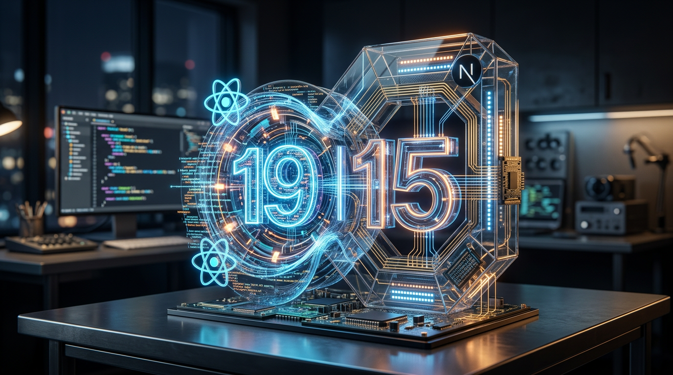 React 19 e Next.js 15: o novo padrão do Desenvolvimento Web em 2026 | EuNerd