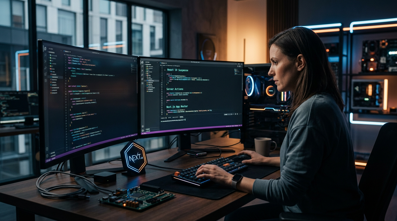 React 19, Next.js 15 e o Novo Padrão do Desenvolvimento Web em 2026 | EuNerd