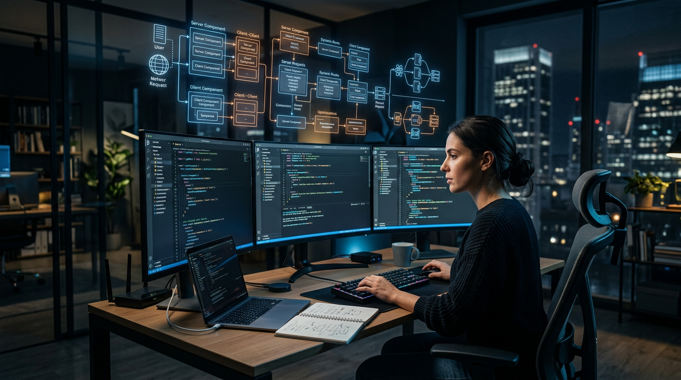 React Server Components e Next.js 15 redefinem o Desenvolvimento Web em 2026 | EuNerd