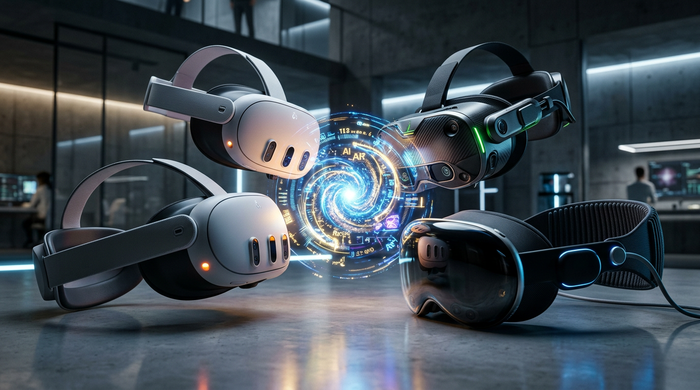 Apple Vision Pro 2, Meta Quest 3S e Android XR: o novo campo de batalha da Reali | EuNerd