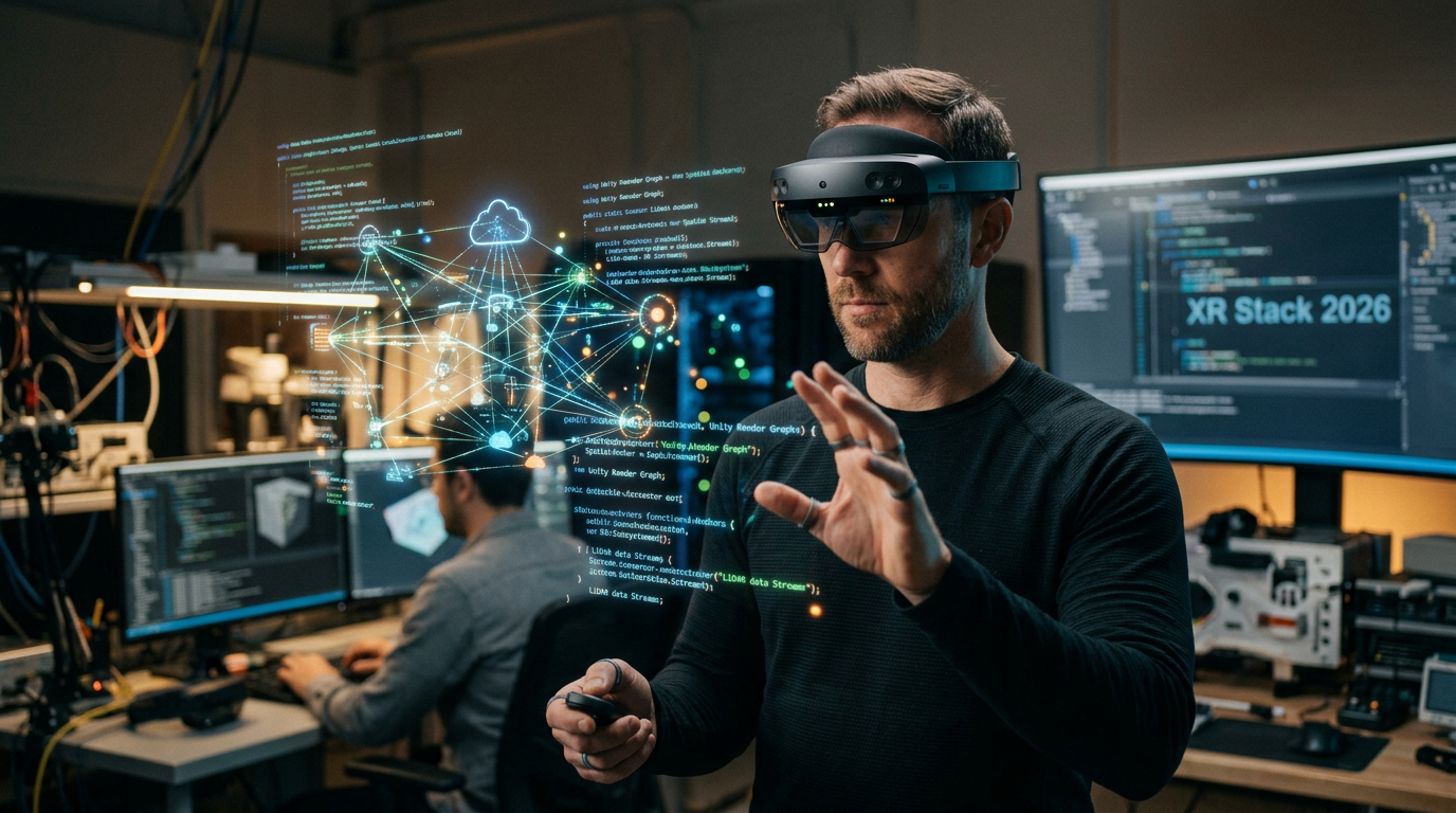 Realidade Virtual e AR em 2026: o stack técnico que vai definir sua carreira em TI | EuNerd