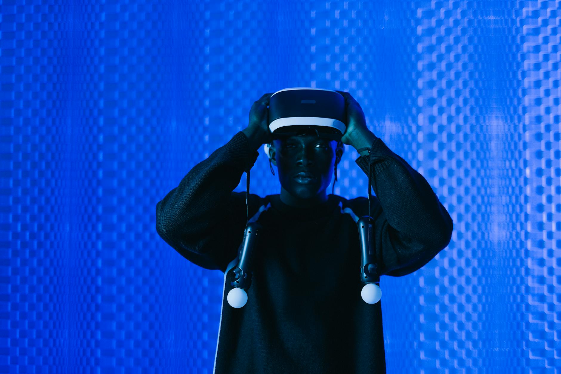 Realidade Virtual e AR: Stack XR 2026 — Foto por SHVETS production via Pexels