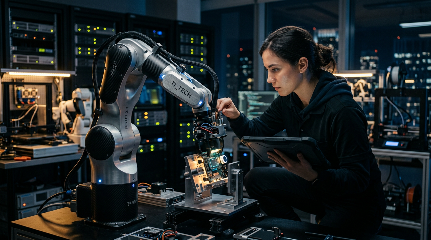 Robótica 2026: O Novo Stack que TI Precisa Dominar Agora | EuNerd