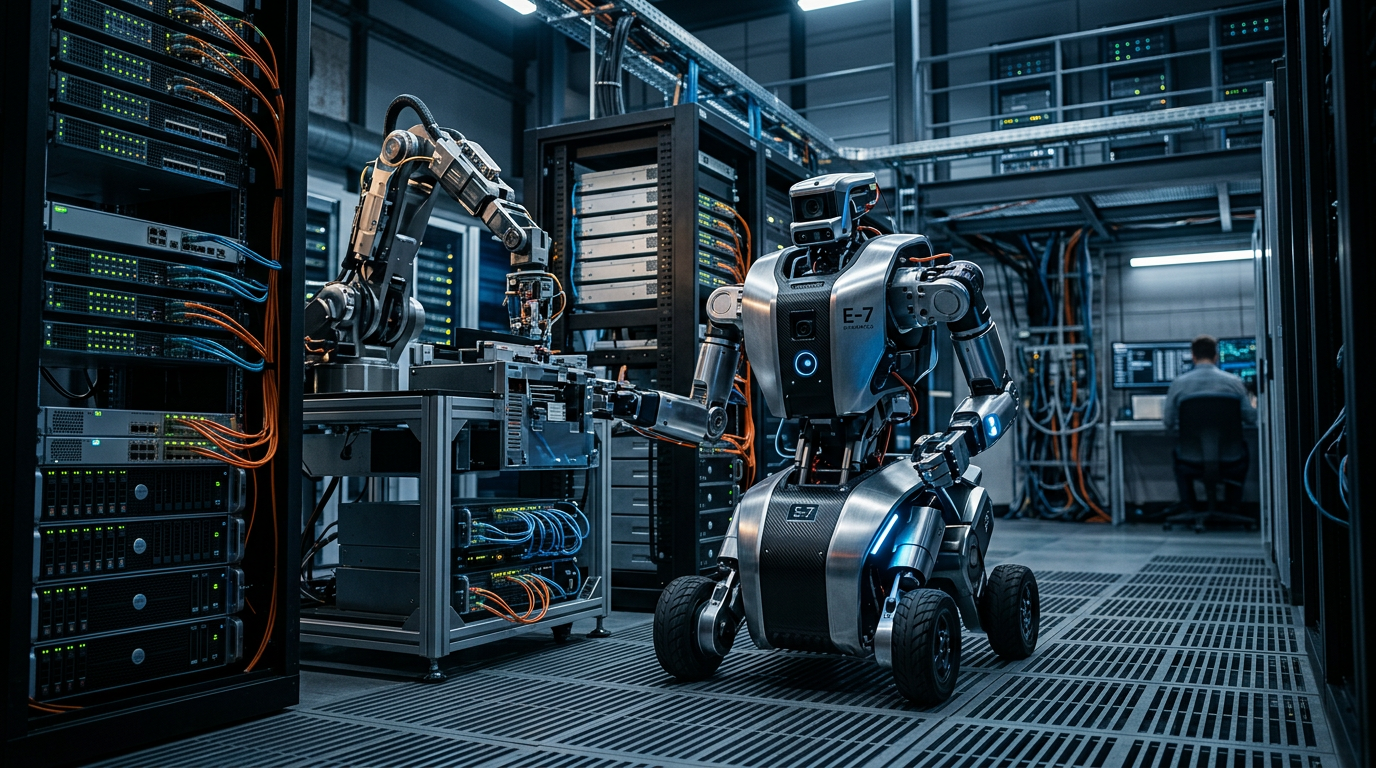 Robótica Autônoma em 2026: O Novo Campo de Batalha da TI | EuNerd