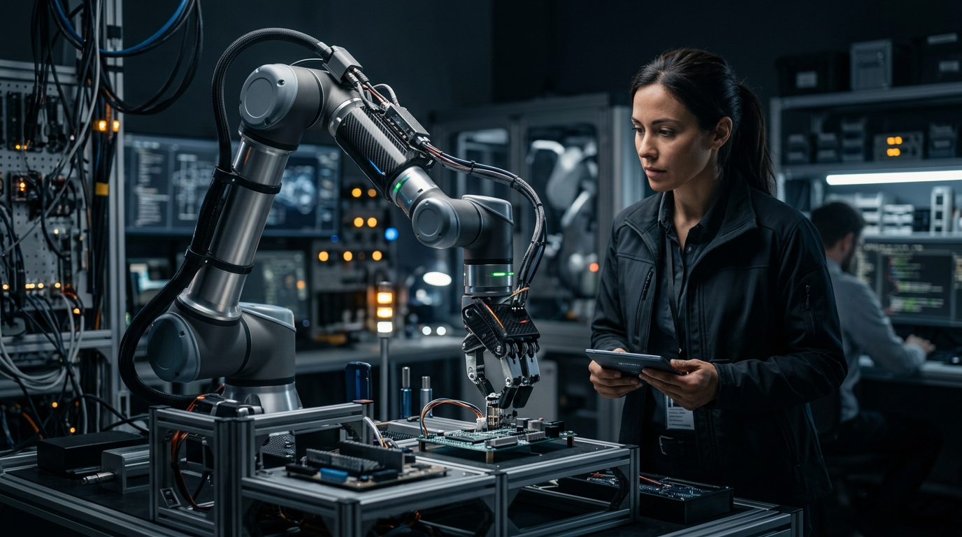 Robótica com IA Física em 2026: o que todo profissional de TI precisa dominar ag | EuNerd