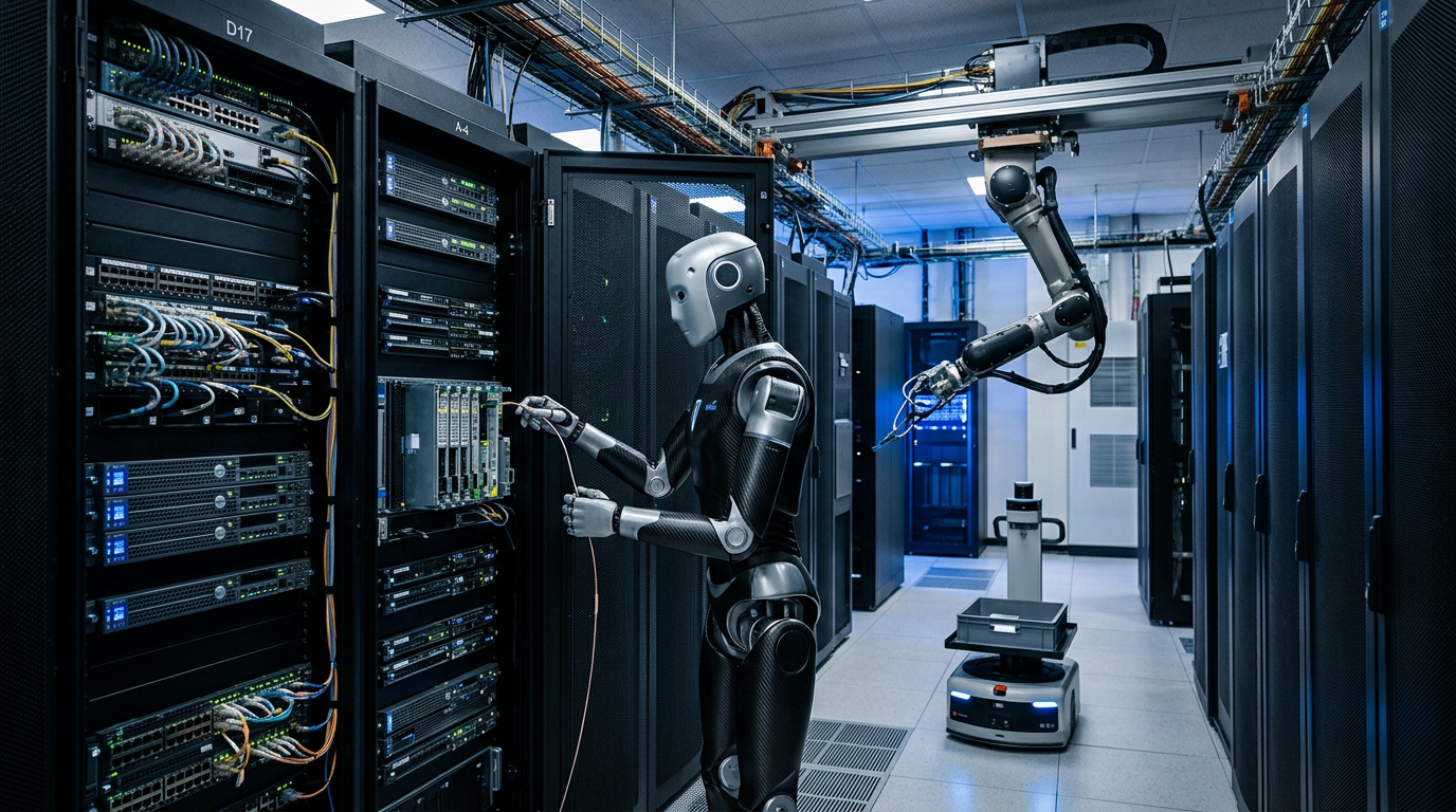 Robótica em 2026: a Nova Camada Crítica da Infraestrutura de TI | EuNerd
