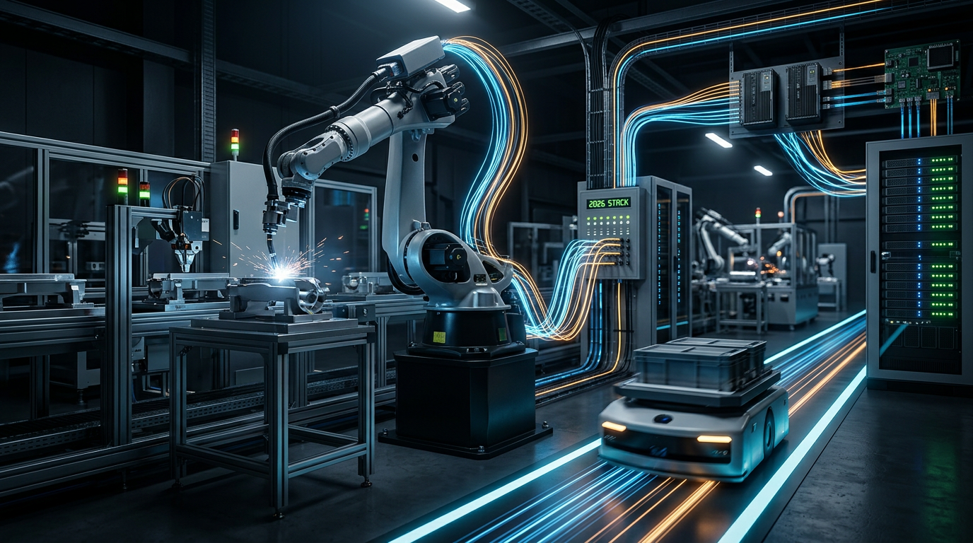 Robótica em 2026: O Novo Stack Obrigatório para Profissionais de TI | EuNerd