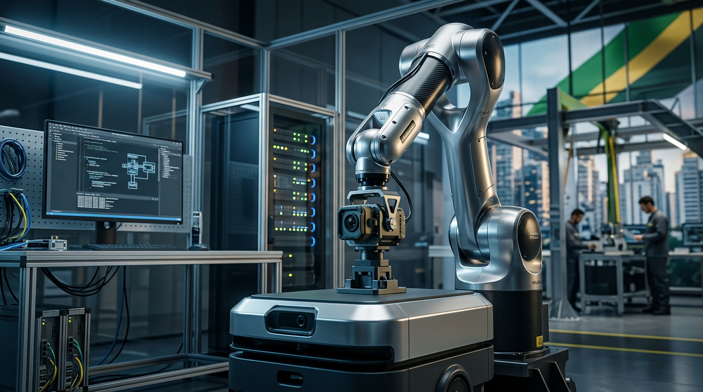 ROS 2 Humble e Jazzy em 2026: Como Implementar Robótica Moderna em Produção no B | EuNerd