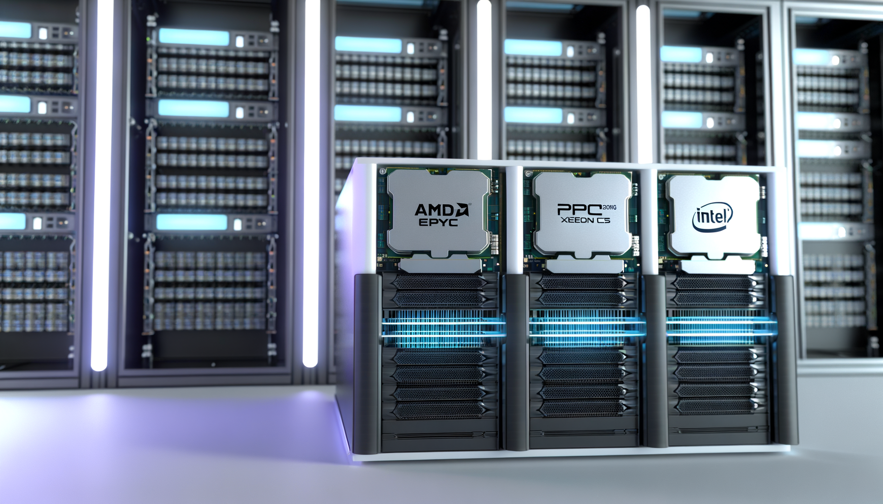 Servidores com CPUs AMD EPYC 9004 vs Intel Xeon 6 em 2026: Guia Prático de Escol | EuNerd