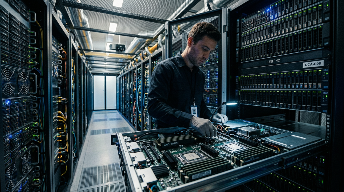 Servidores com CPUs AMD Turin e Intel Granite Rapids já redefinem o datacenter e | EuNerd