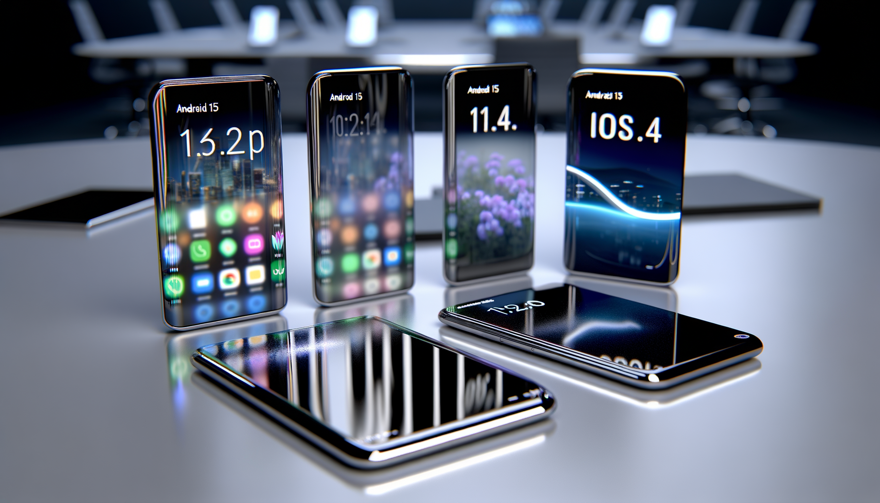 Smartphones em 2026: IA no dispositivo, Android 15, iOS 18.4 e o novo perímetro  | EuNerd