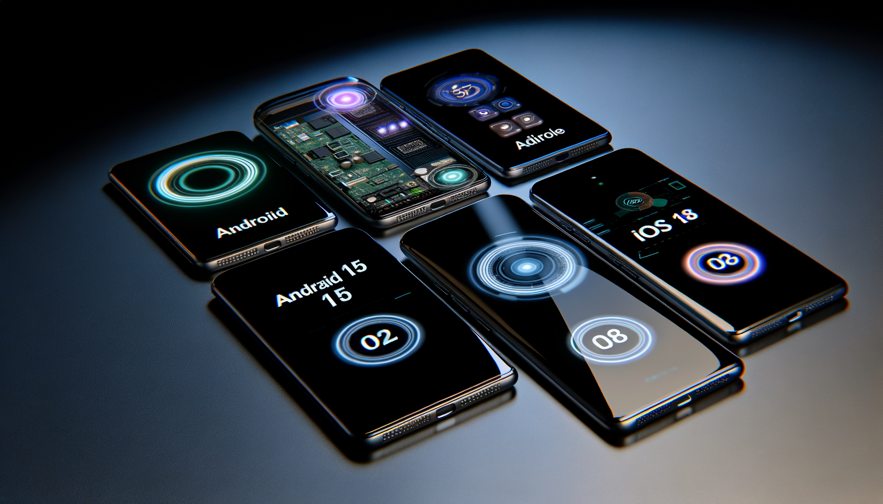 Smartphones em 2026: IA on-device, Android 15 e iOS 18 redefinem o jogo corporat | EuNerd