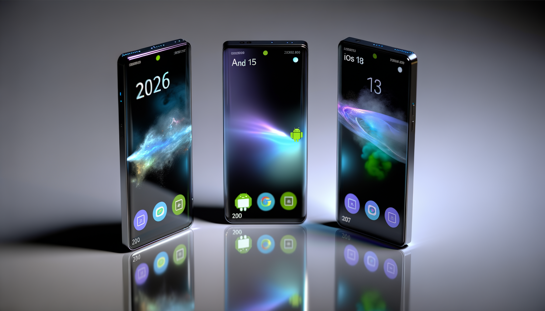 Smartphones em 2026: IA on-device, Android 15 e iOS 18 redefinem o jogo corporat | EuNerd