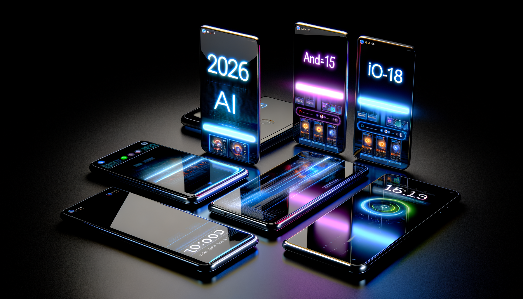 Smartphones em 2026: IA on-device, Android 15 e iOS 18 mudam o jogo para TI | EuNerd