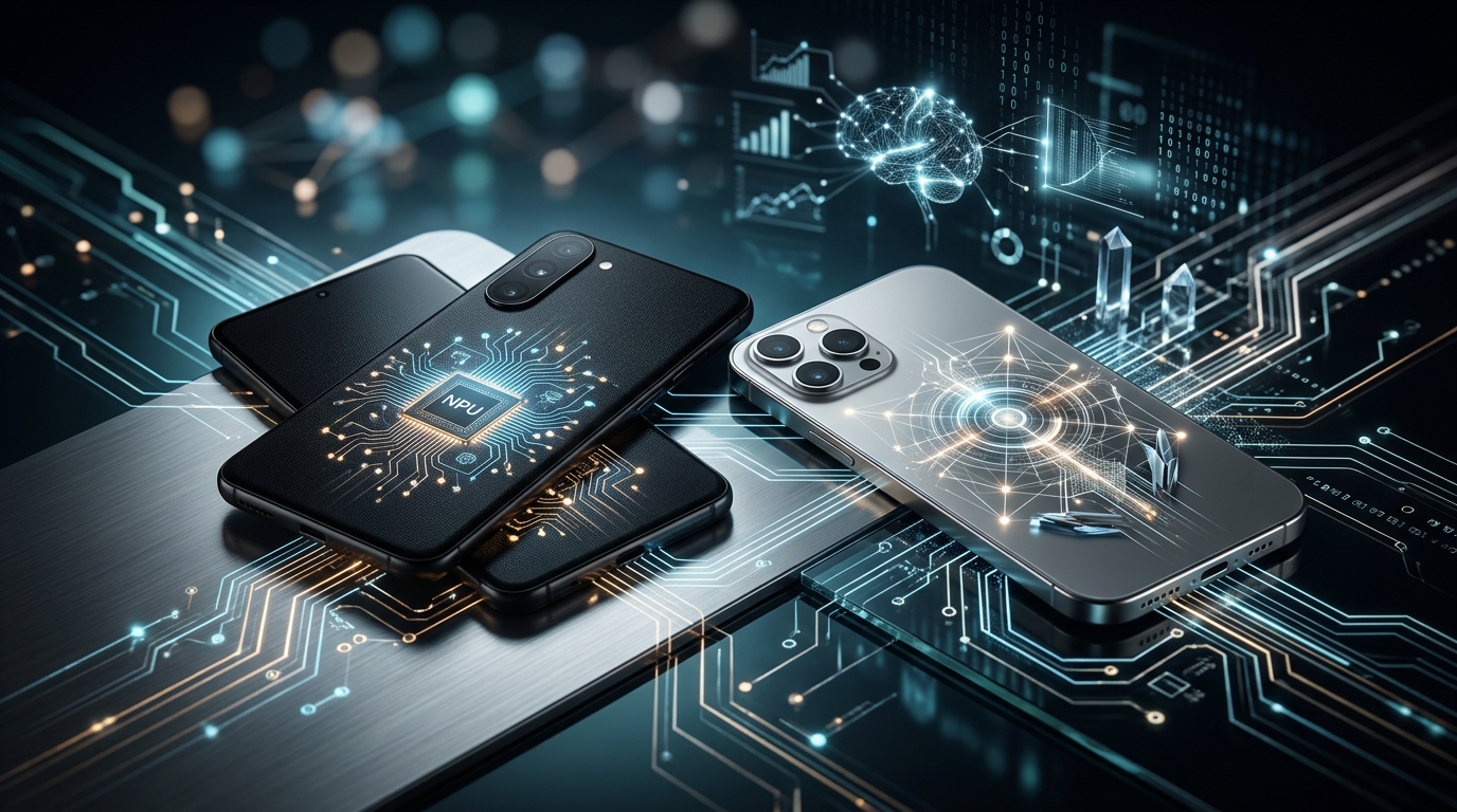Smartphones em 2026: IA On‑Device, Android 15 e iOS 18 redefinem o jogo para TI | EuNerd