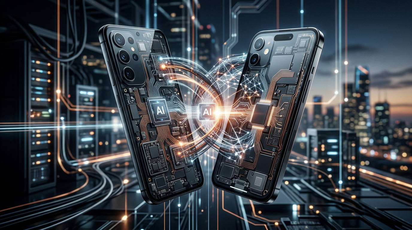 Smartphones em 2026: IA on-device, Android 15 e iOS 18 redefinem a infraestrutur | EuNerd